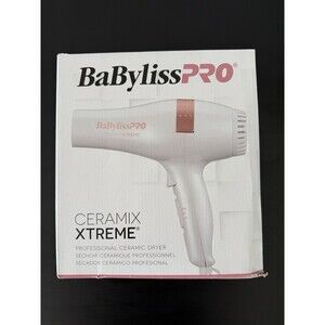 Babyliss Pro ceramix Pink/ White blow dryer- Professional Hair Dryer NEW